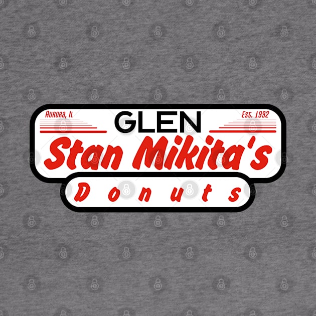 Stan Mikita's Donuts // Glen's Name Badge (Front/Back Print) by darklordpug